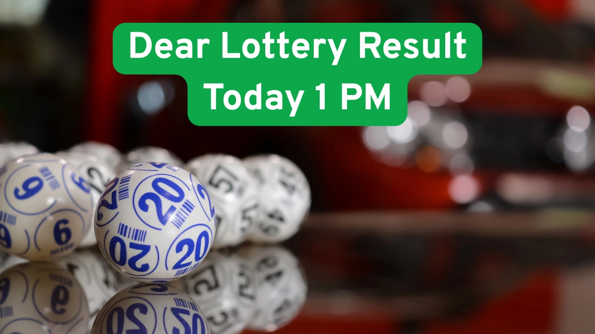 Dear Lottery Result Today 1 PM